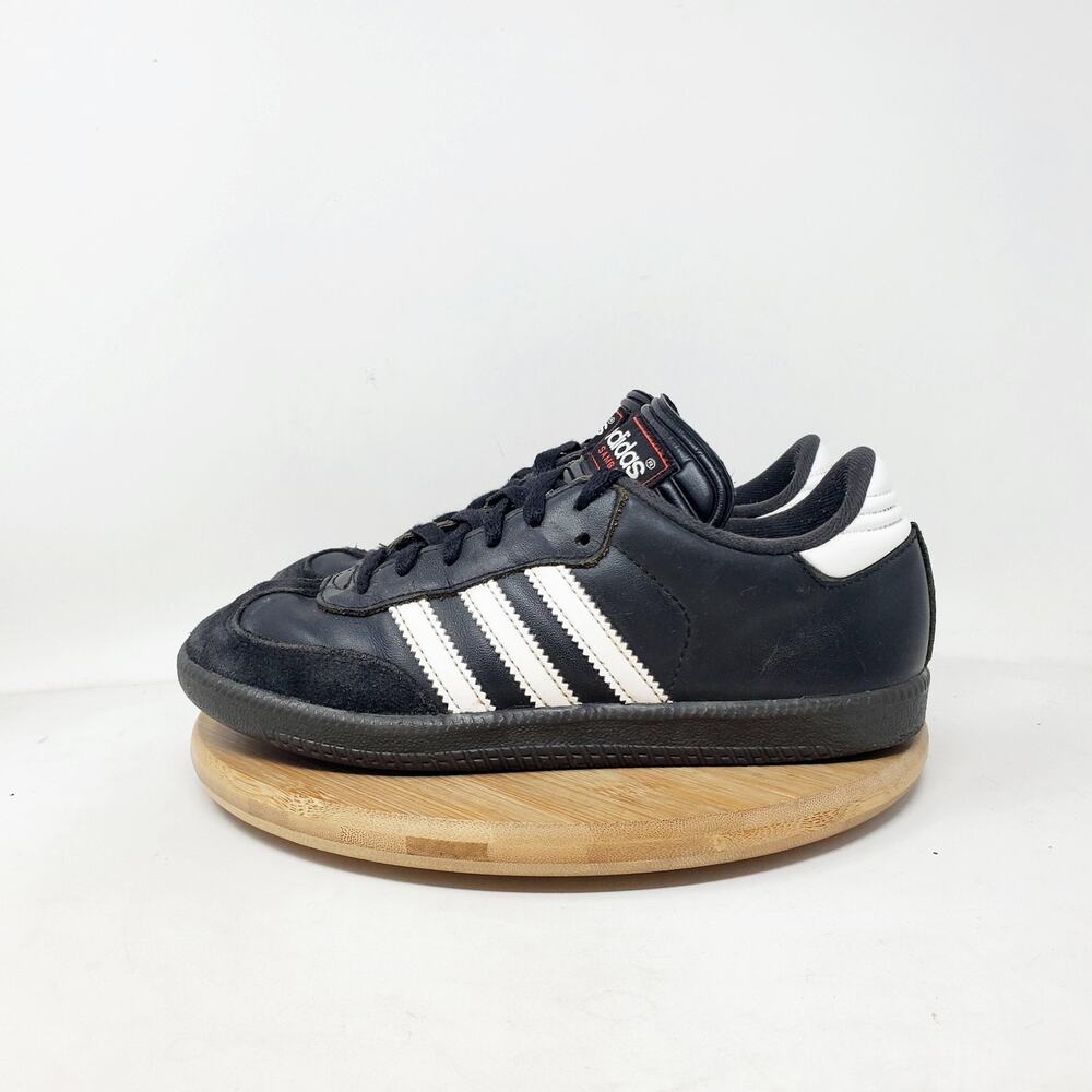 Adidas Samba OG Shoes‎ Kids 3.5 Classic Black Gum Soccer Low Turf Indoor Sneaker